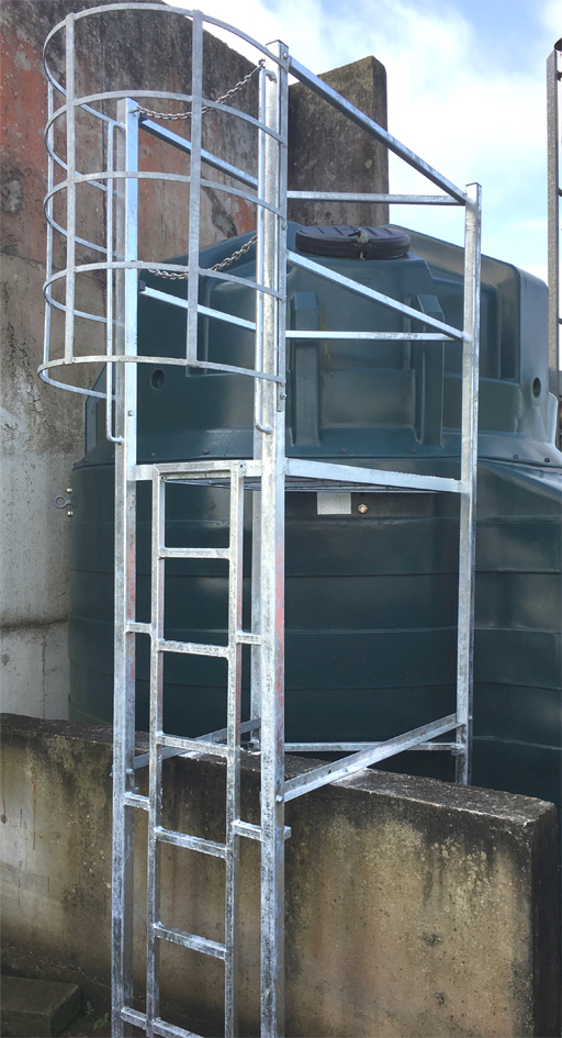 Inspection towergalvanised steel