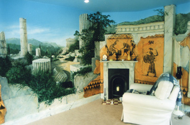 greek mural