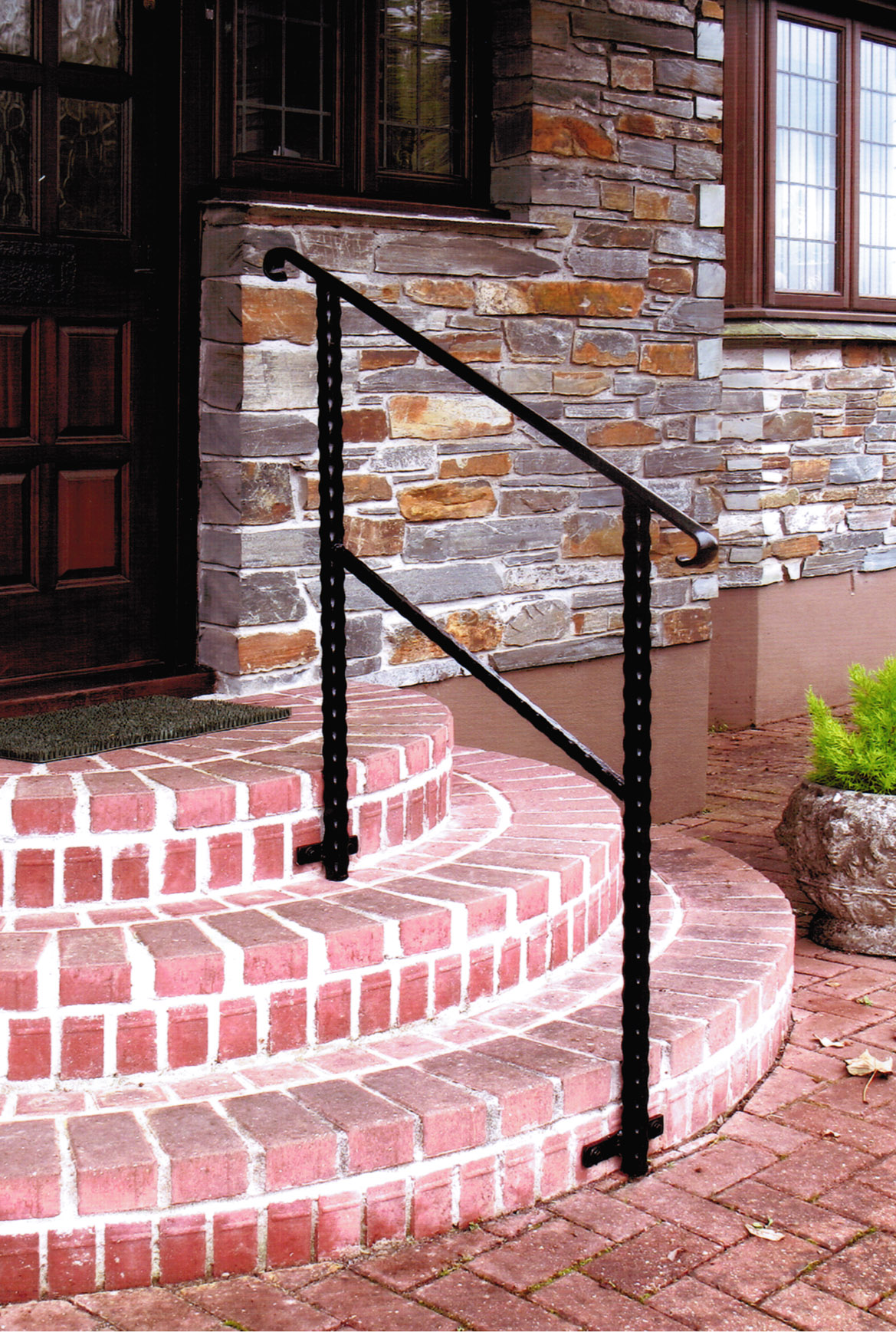 wrought iron hand rail