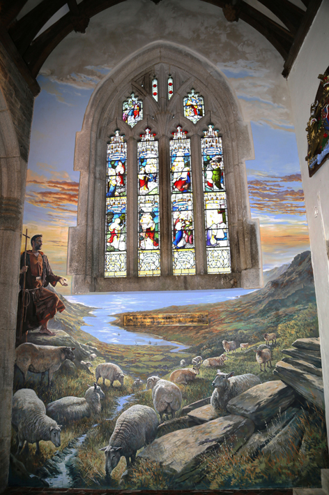 church mural St. Peter