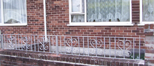 wrought iron railings