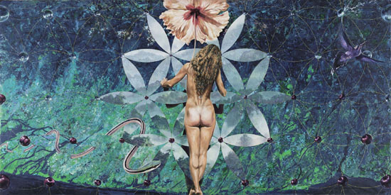 sacred geometry in contemporary oil painting