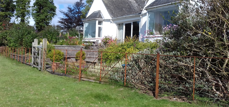 estate style steel wrought iron fencing railings