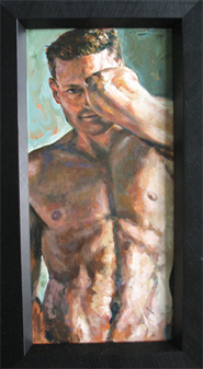 male torso oil study